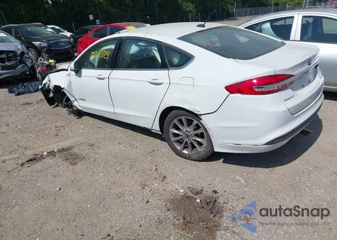 2017 Ford Fusion Hybrid Se из США, поврежденный, VIN 3FA6P0LUXHR317936